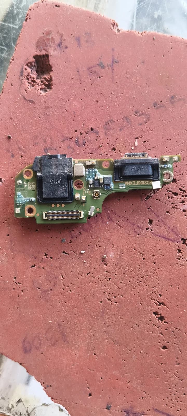 iQOO Z6 44W Mobile Charging Port spare part (used)