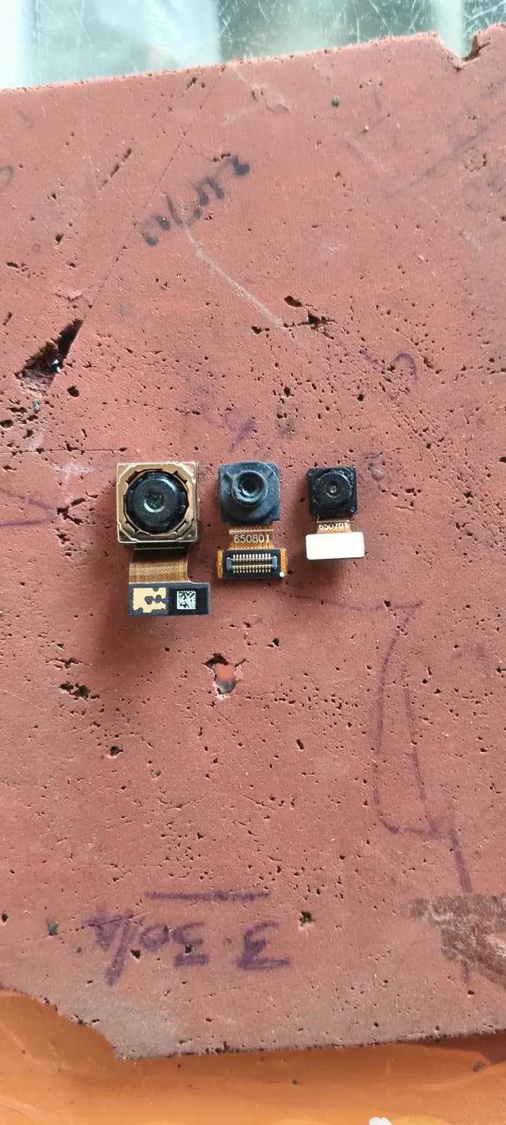Samsung Galaxy A05 Mobile Camera Full Set Front Rear Wide Tele spare part (used)