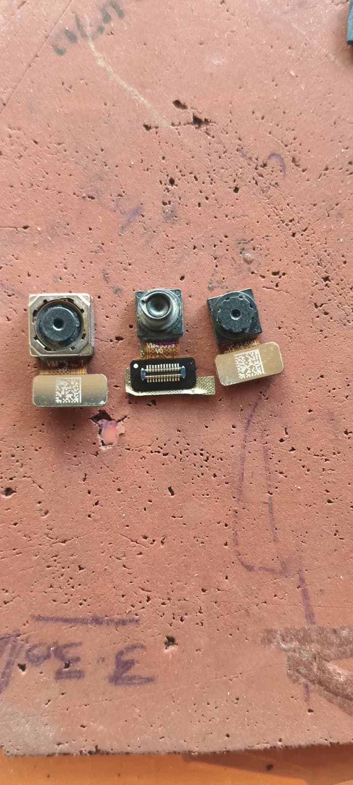 Nokia C20plus Mobile Camera Full Set Front Rear Wide Tele spare part (used)