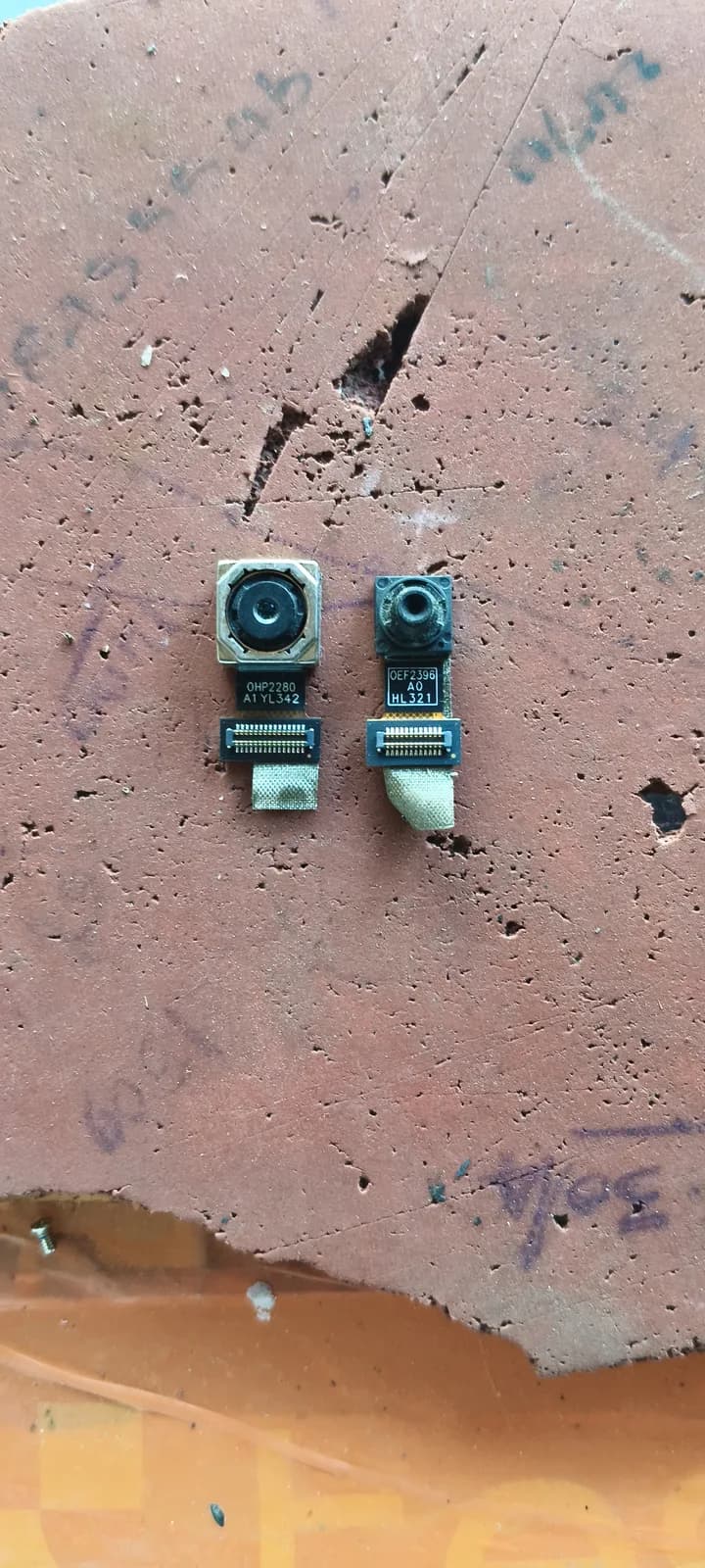 Redmi 9A Mobile Camera Full Set Front Rear Wide Tele spare part (used)