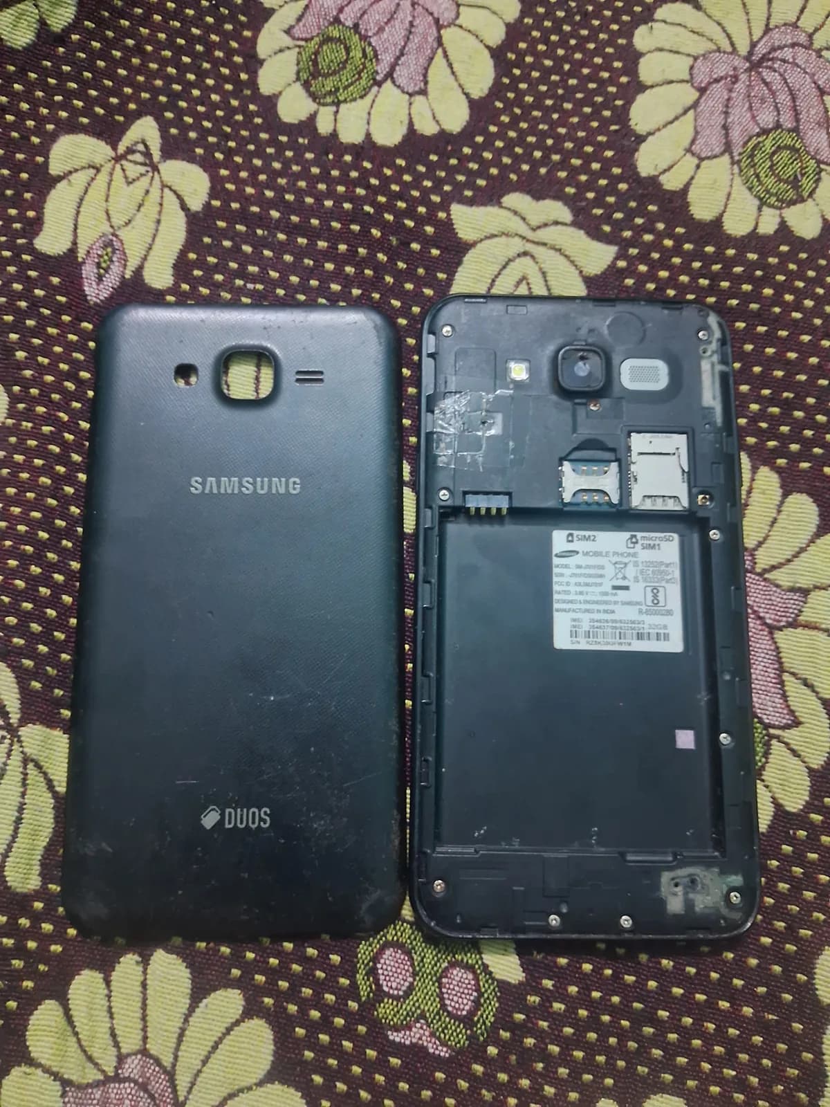 Samsung J7 next Mobile Motherboard spare part (used)