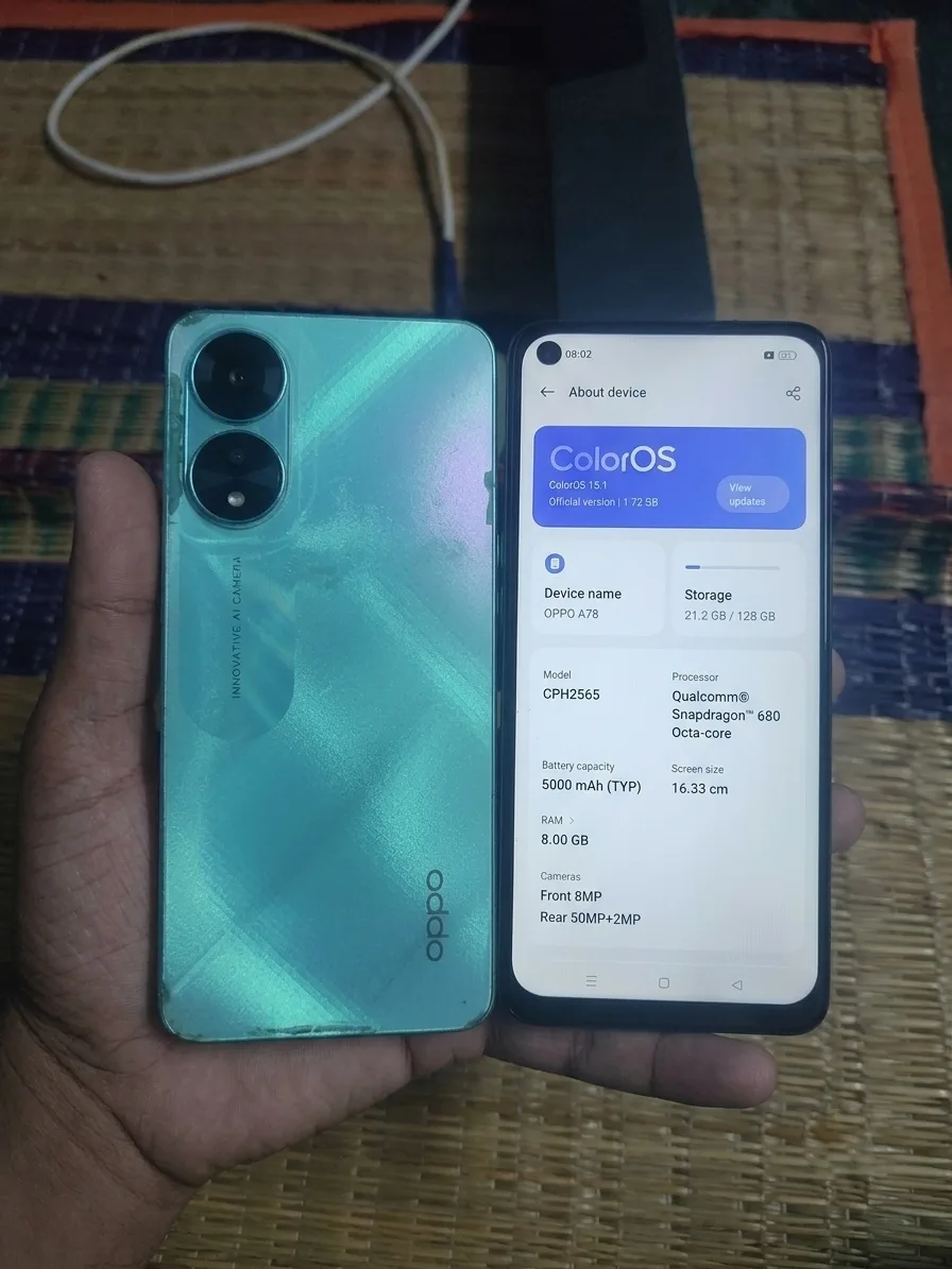 OPPO A78 Mobile Mobile spare part (used)